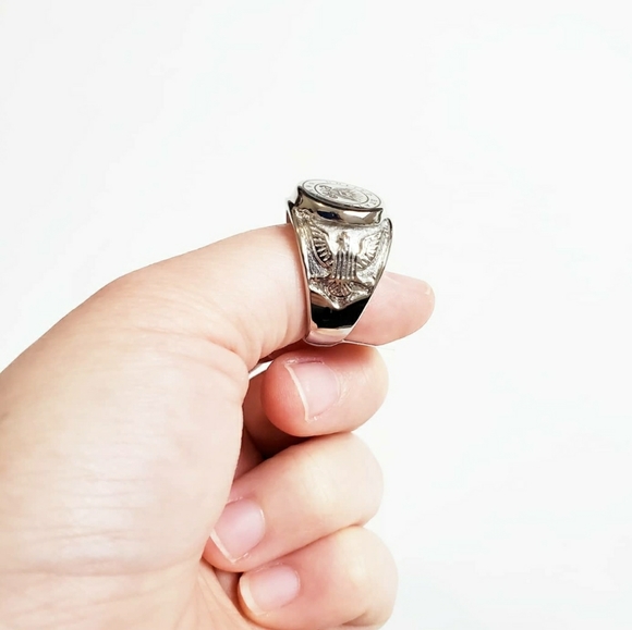 Stainless Steel U.S. Marine Signet - Picture 7 of 7